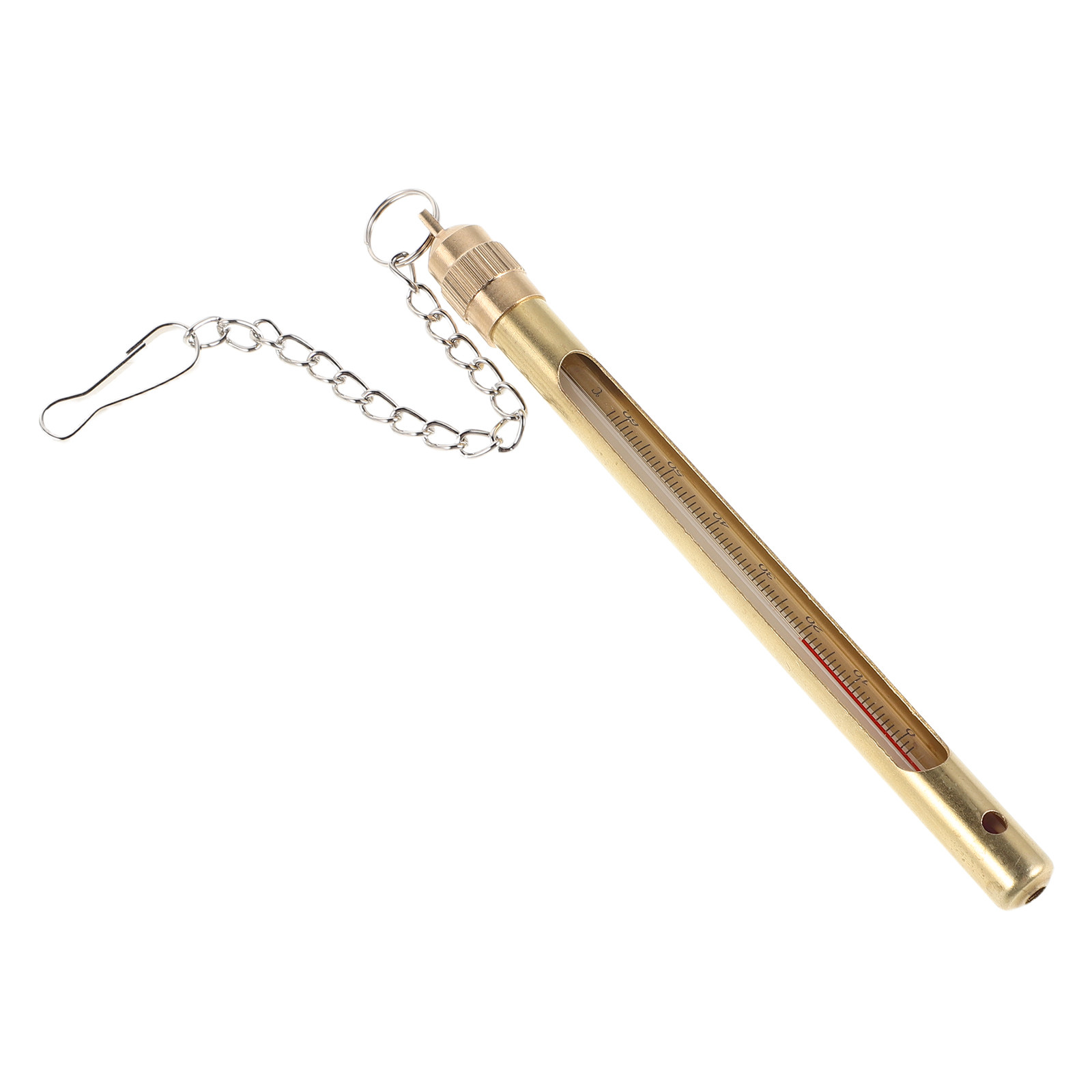 Termometer Air Aliran Logam un - Fishing Rod Fly ulasan dan harga