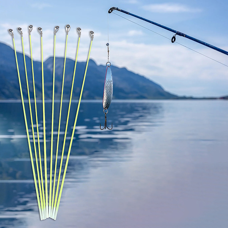 5Pcs Ujung Joran Pancing 42CM, - Fishing Rod Guide Replacement ulasan dan harga